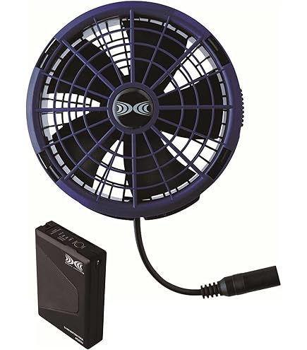 新品空調服　2点　02ーXS23011 ーK90ーF スターターキット　ブラック 51QnN2RQDFL.jpg